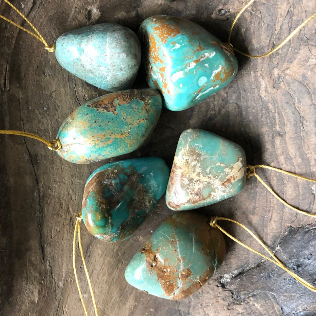 Turquoise Nugget Ornament