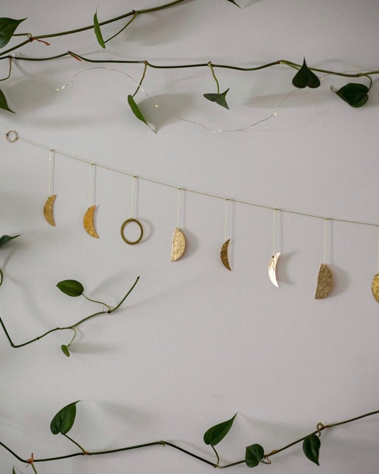 Moon Phases String Garland