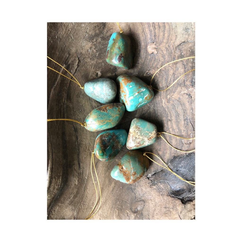 Turquoise Nugget Ornament