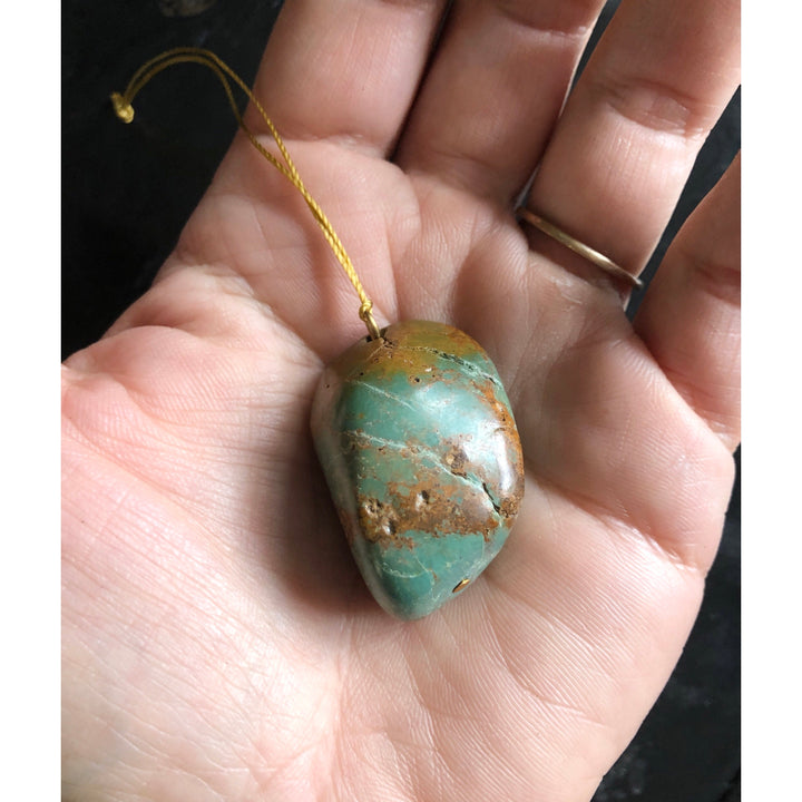 Turquoise Nugget Ornament